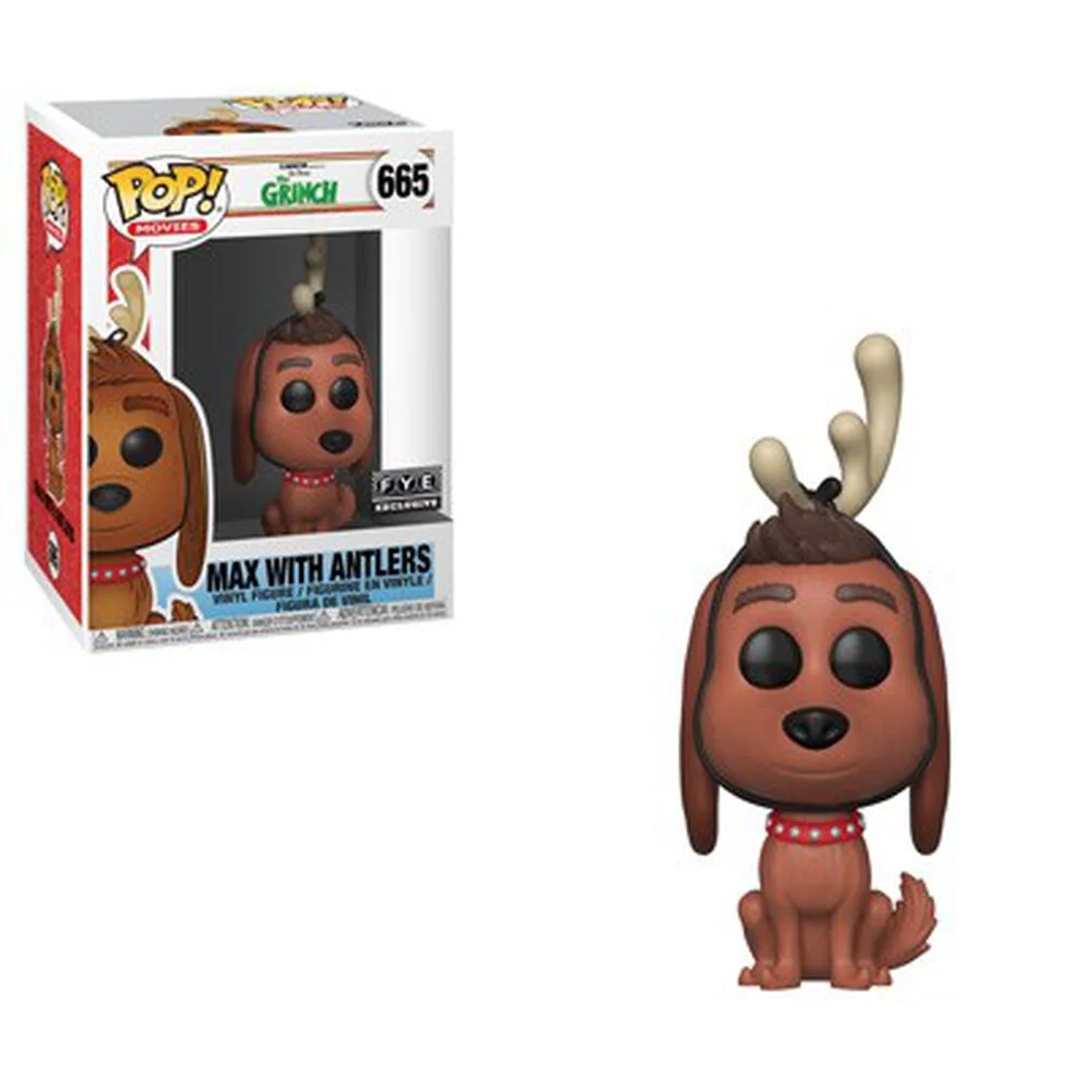 Funko POP! The Grinch Max with Antlers 665 (Exclusive) *Na zamówienie