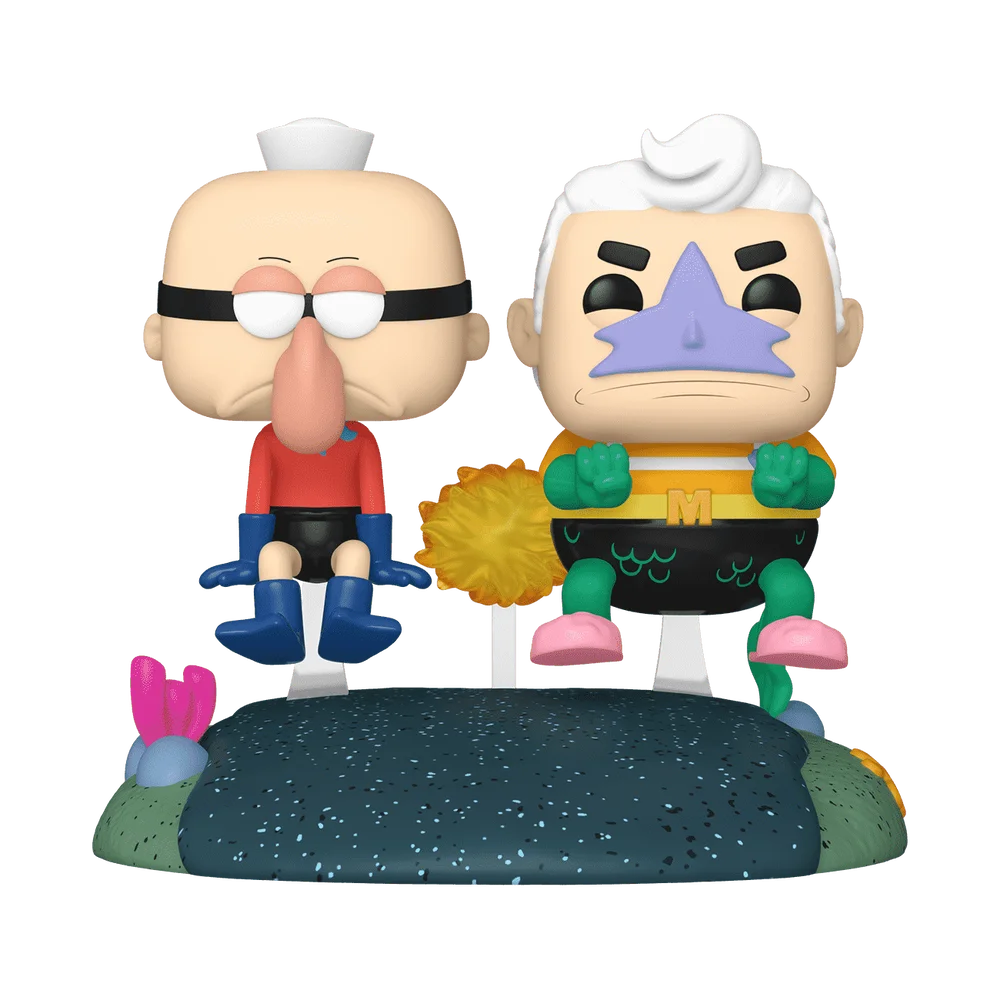 Funko POP! Nickelodeon Rides Deluxe Mermaidman & Barnacleboy with Invisible Boatmobile 126 (Exclusive) *Na zamówienie