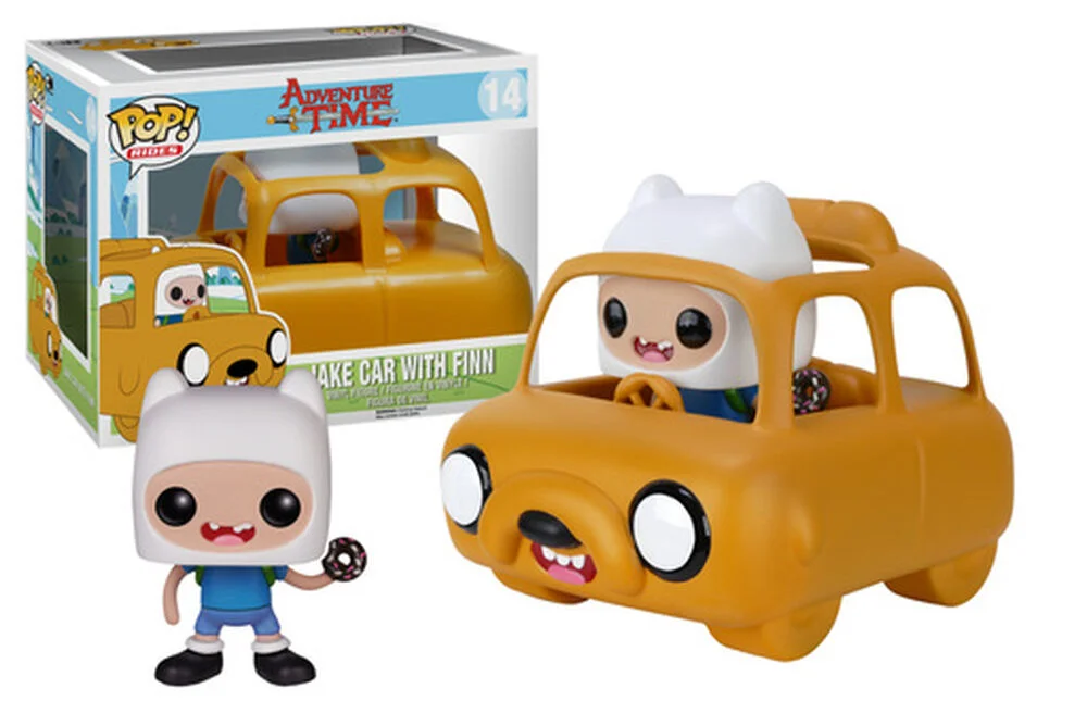 Funko POP! Cartoon Network Adventure Time - Jake Car & Finn 14 *Na zamówienie