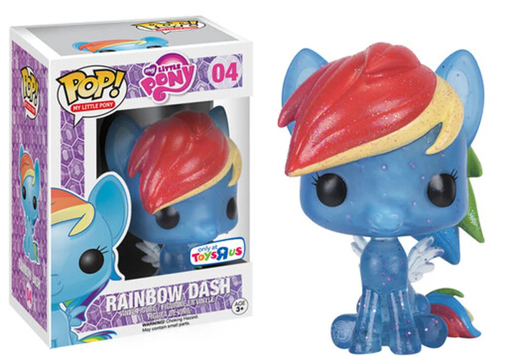Funko POP! My Little Pony Rainbow Dash (Glitter) 4 (Exclusive) *Na zamówienie