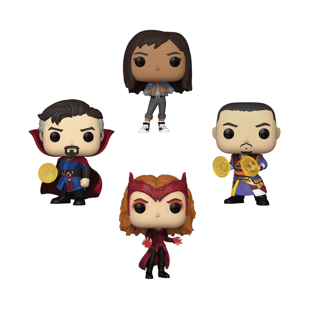Funko POP! Marvel Doctor Strange 4-Pack (Glow) *Na zamówienie