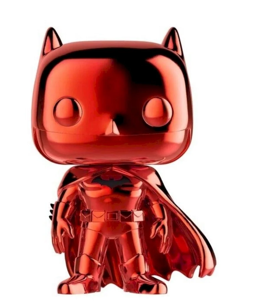 Figurka Batman Funko POP! Red Chrome Batman 144 *Na zamówienie – zdjęcie 2