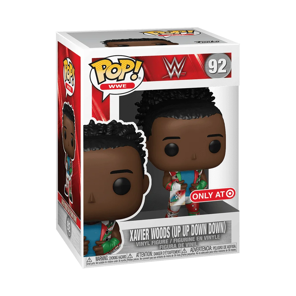 Funko POP! WWE WWE: Xavier Woods (Up Up Down Down)(MT) 92 (Metallic) *Na zamówienie