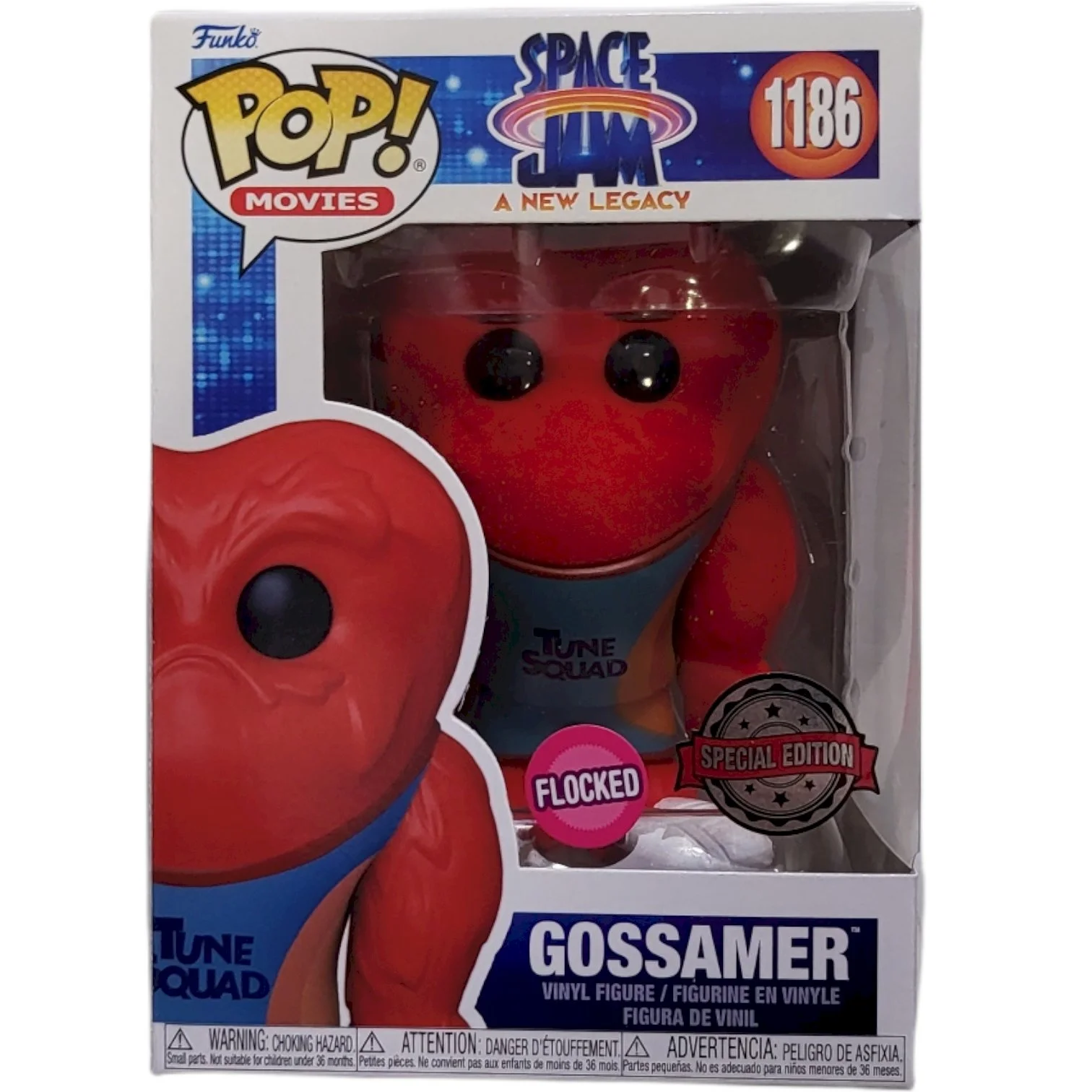 Figurka Space Jam: A New Legacy - Gossamer (Flocked) 1186 Exc – zdjęcie 2