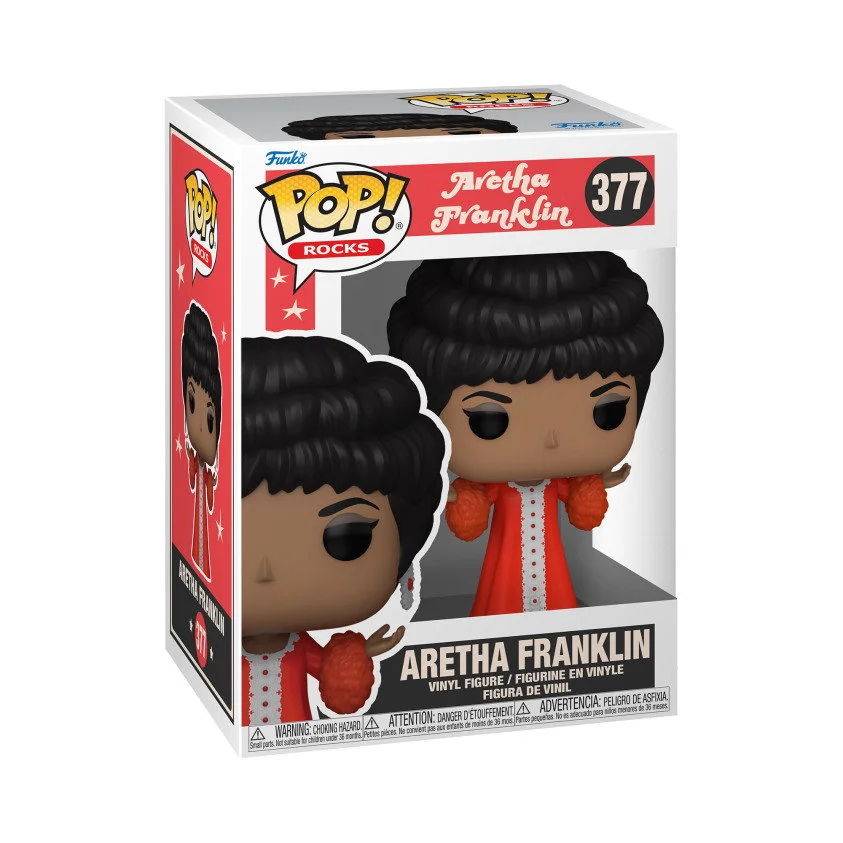 Figurka Funko Pop! Rocks: Aretha Franklin (AW Show) #377 – zdjęcie 2