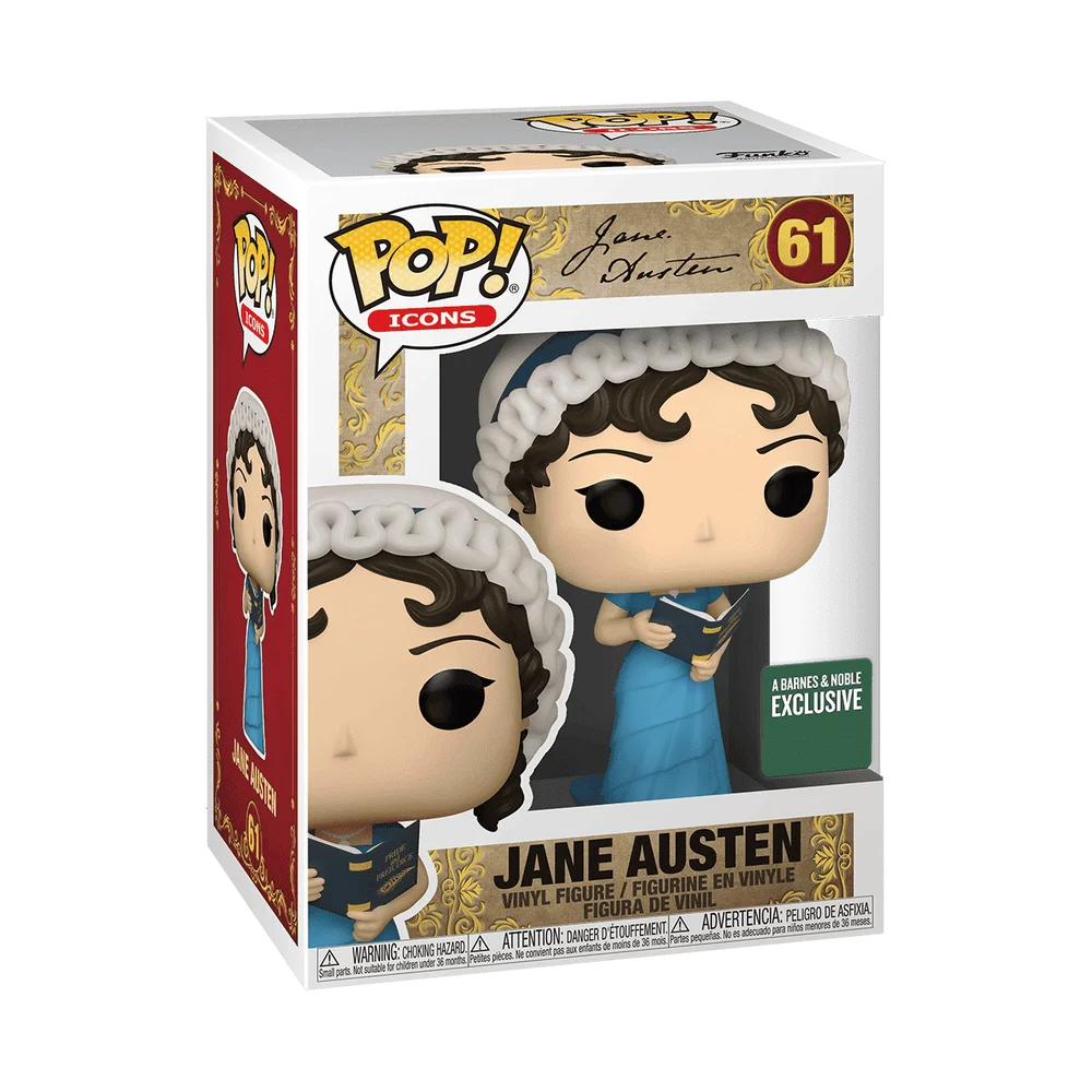 Funko POP! Jane Austen Icons: Jane Austen w/Book 61 (Exclusive) *Na zamówienie