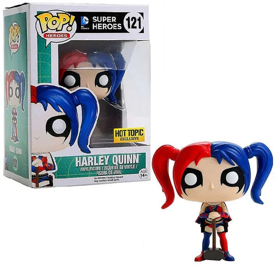 Figurka Funko POP! DC Super Heroes Harley Quinn 121 Hottopic Exclusive