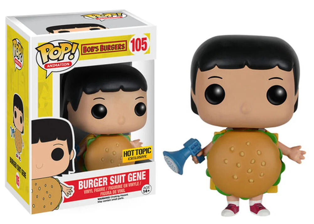Funko POP! Bob's Burgers Burger Suit Gene 105 (Exclusive) *Na zamówienie