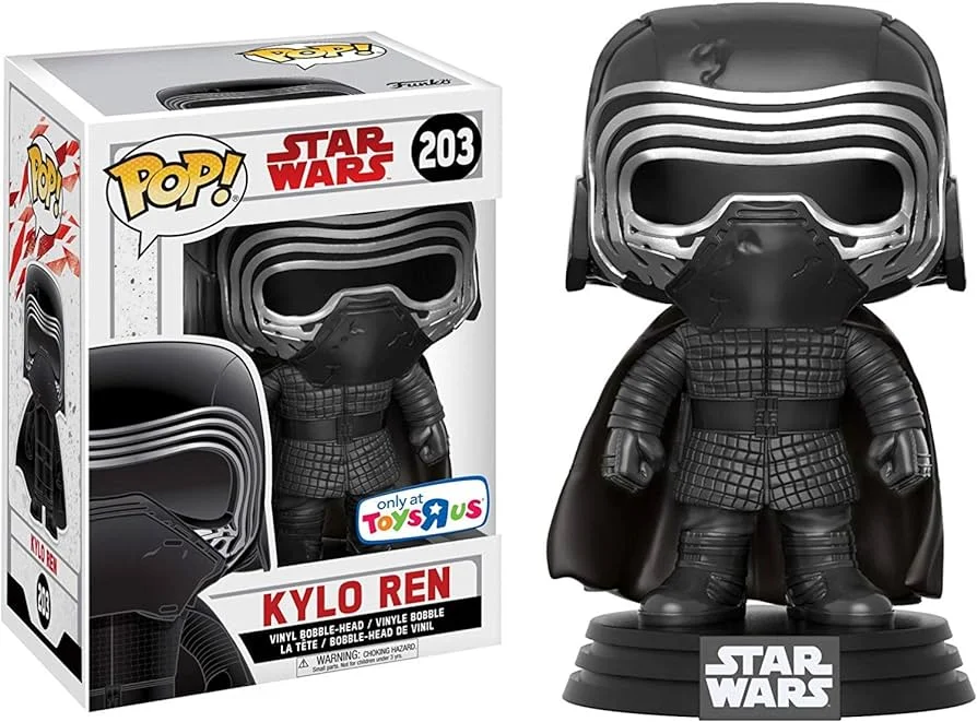 Figurka Funko POP! Star Wars The Last Jedi Kylo Ren Masked RR Toys Special Edition #203 *Uszkodzony box