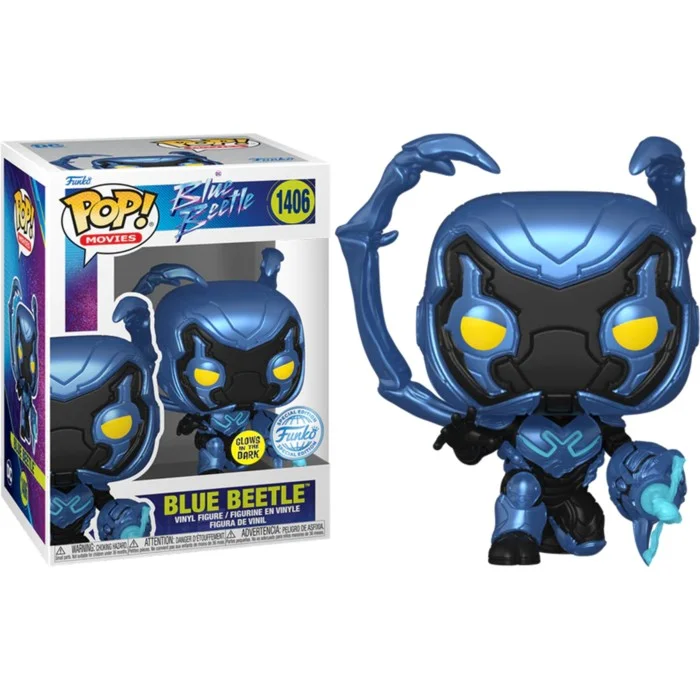 Funko POP! Blue Beetle (2023) - Blue Beetle Glow Special Edition