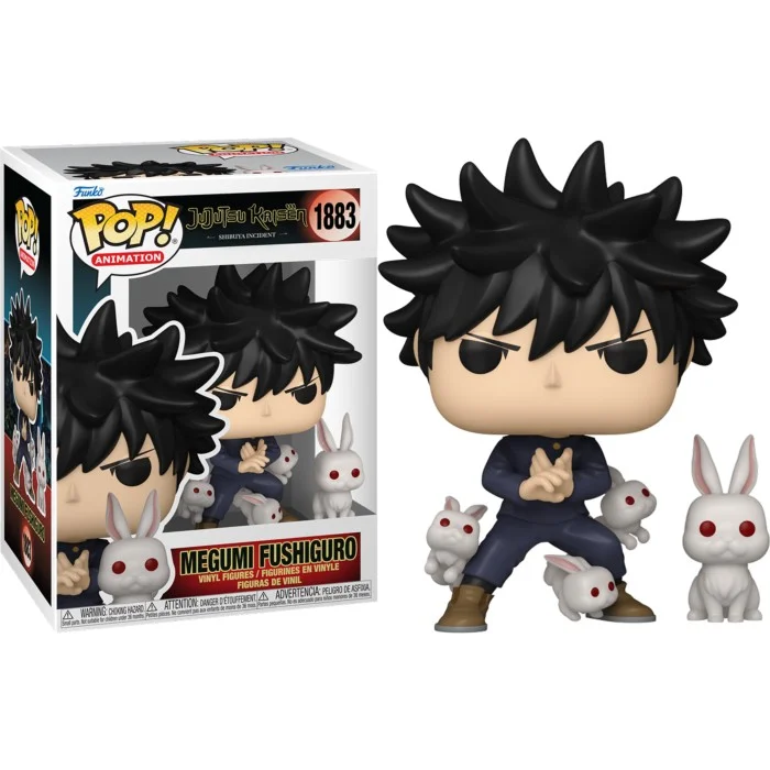 Funko POP! Jujutsu Kaisen - Megumi Fushiguro with Rabbit #1883