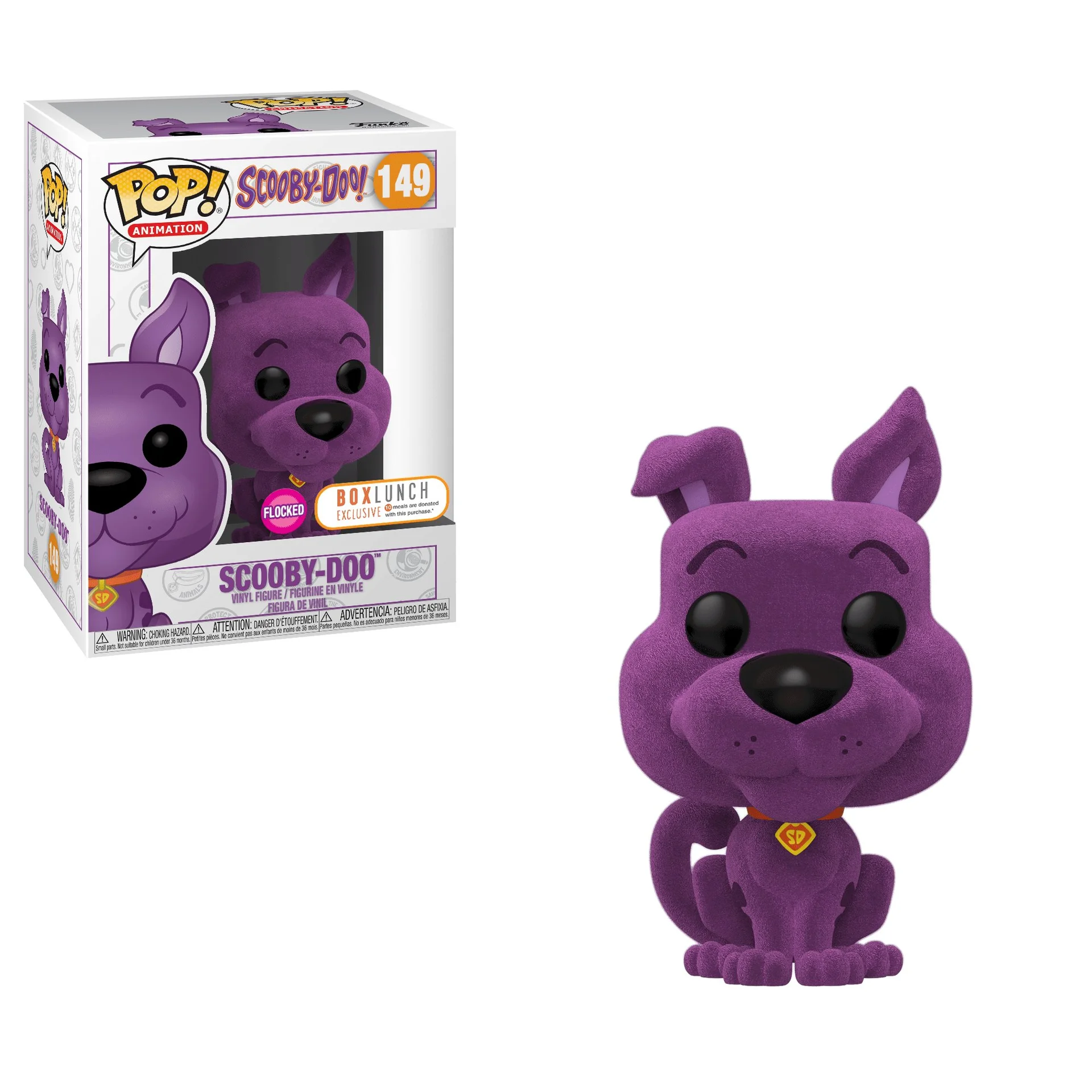 Figurka Funko pop Scooby-Doo 149 Flocked BoxLunch *Na zamówienie