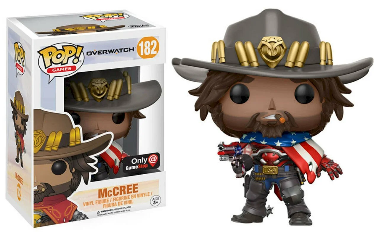 Figurka Funko Pop Overwatch: McCree 182 GameStop Exc