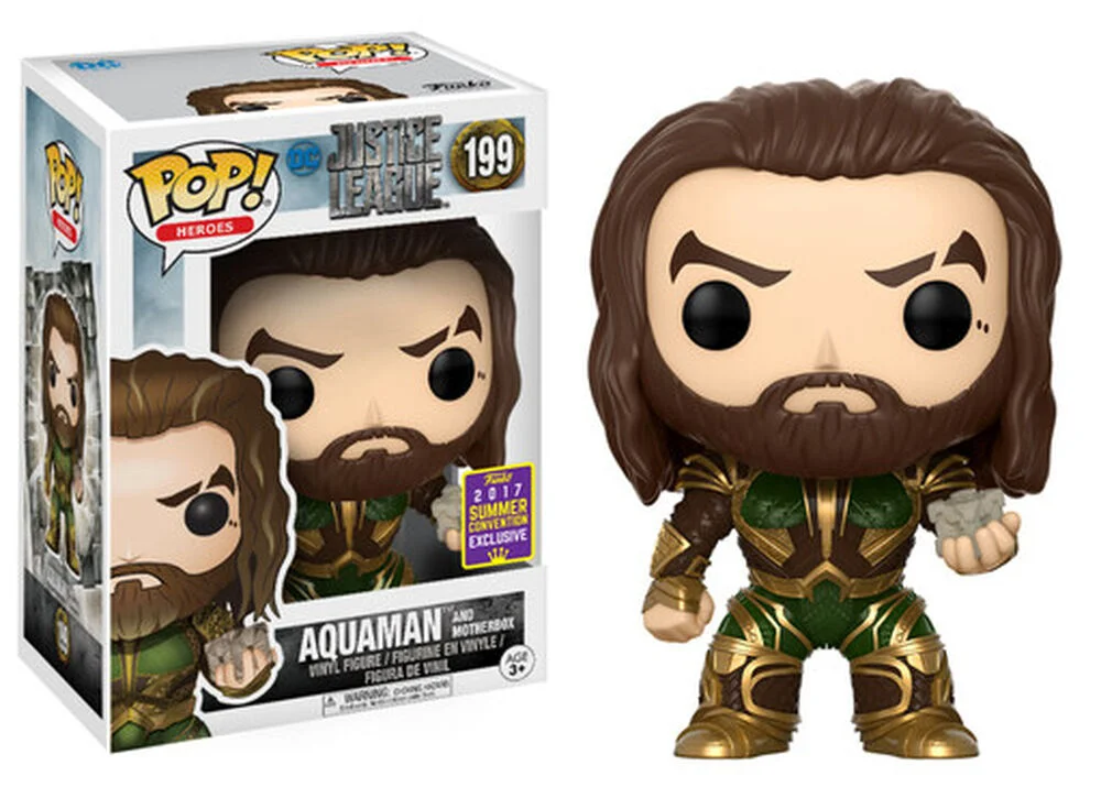 Funko POP! DC Comics Aquaman with Mother Box 199 (Exclusive) *Na zamówienie