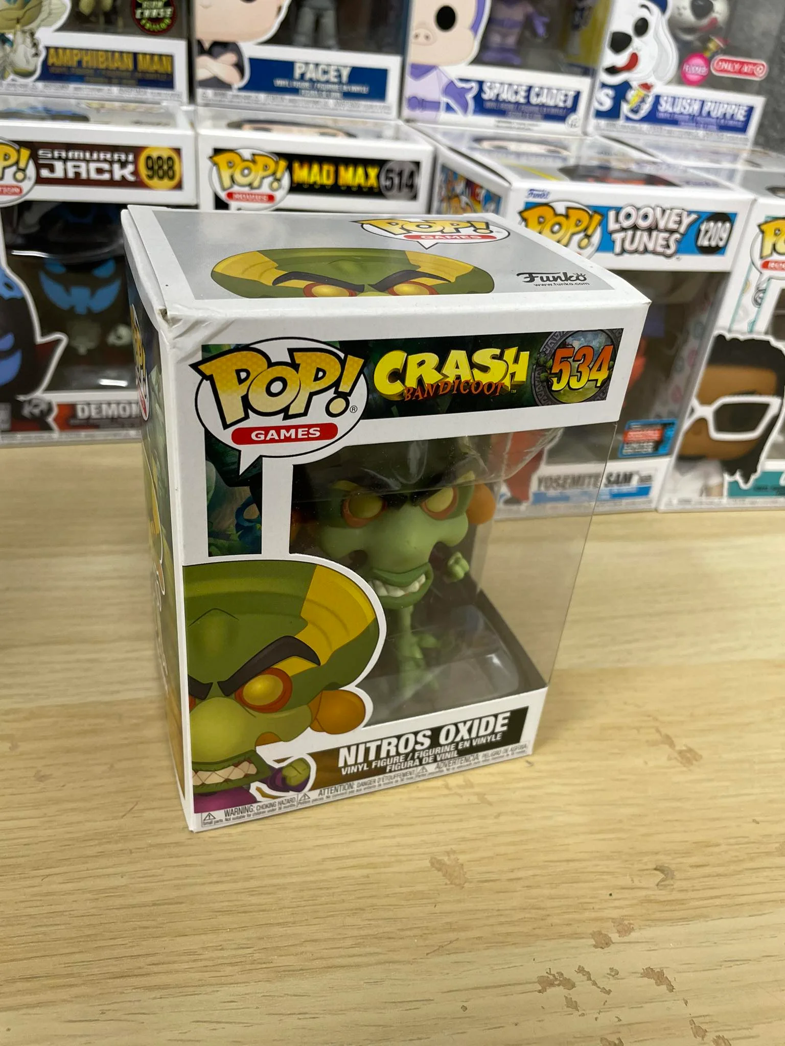 Figurka Funko POP Crash Bandicoot: Nitros Oxide series 3 534 (Uszkodzone Pudełko) – zdjęcie 4