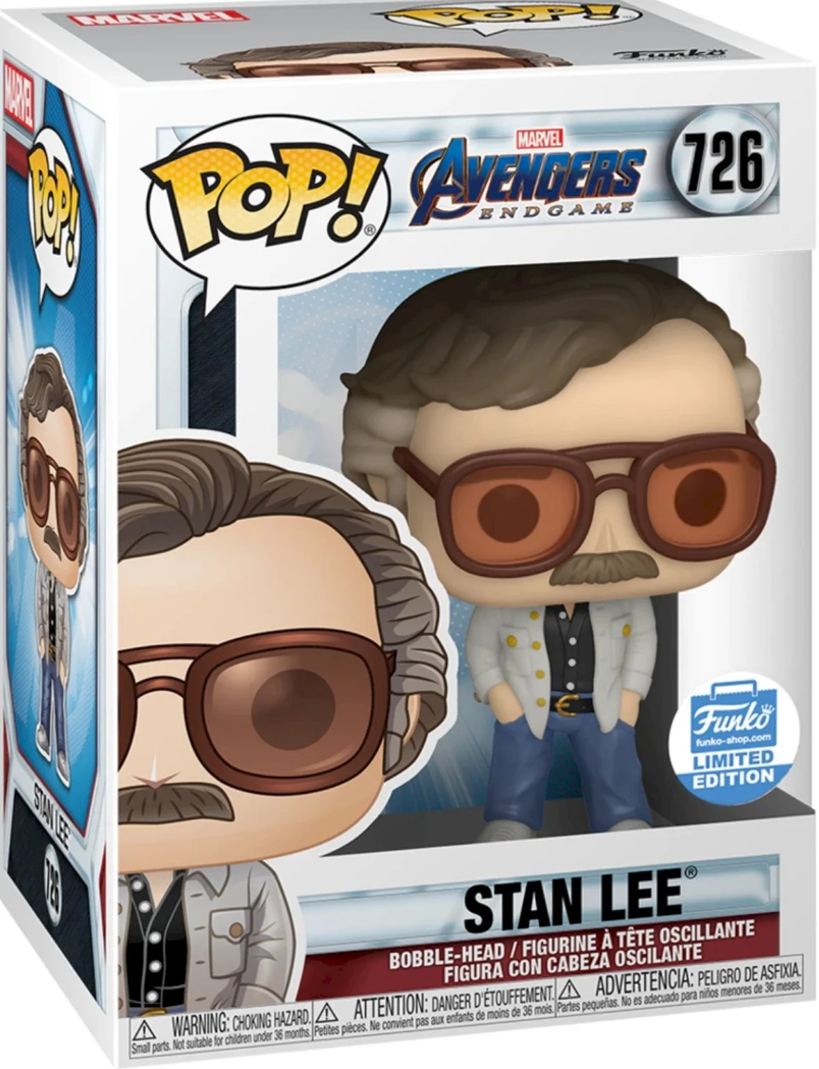 Figurka Funko POP! Stan Lee Avengers Endgame Special Edition #726 *Na zamówienie – zdjęcie 3