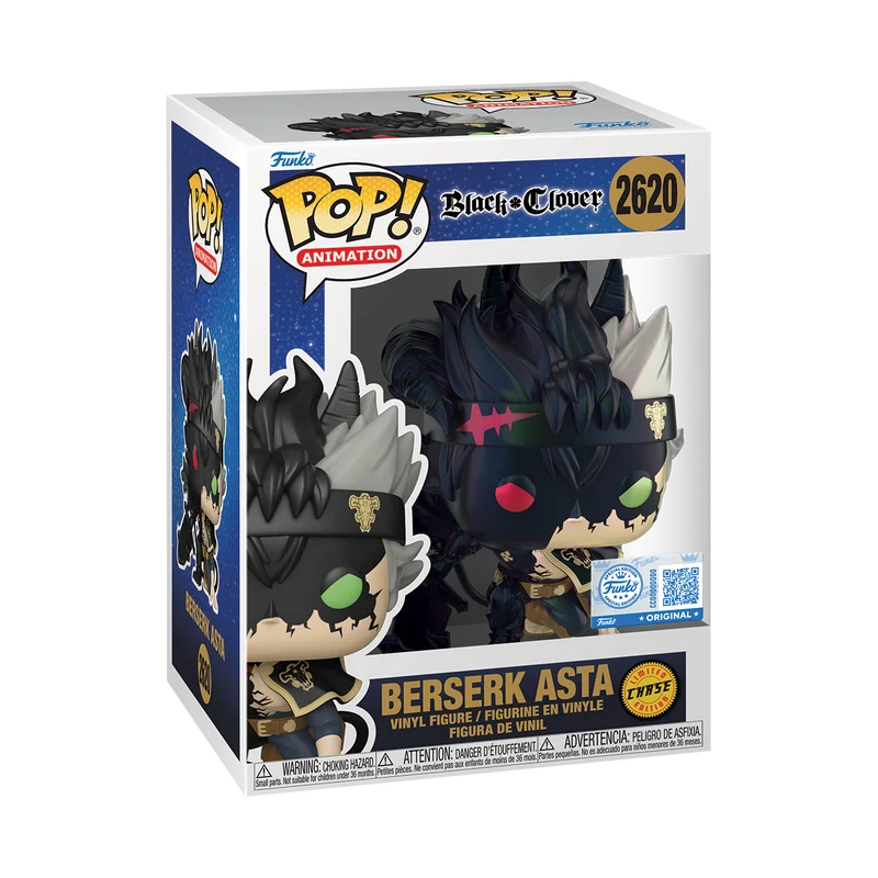 Figurka Funko POP! Black Clover - Berserk Asta Special Edition #2620 chase