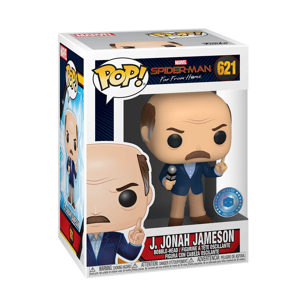 Funko POP! Marvel Marvel: Spider-Man FFH- J. Jonah Jameson 621 (Exclusive) *Na zamówienie