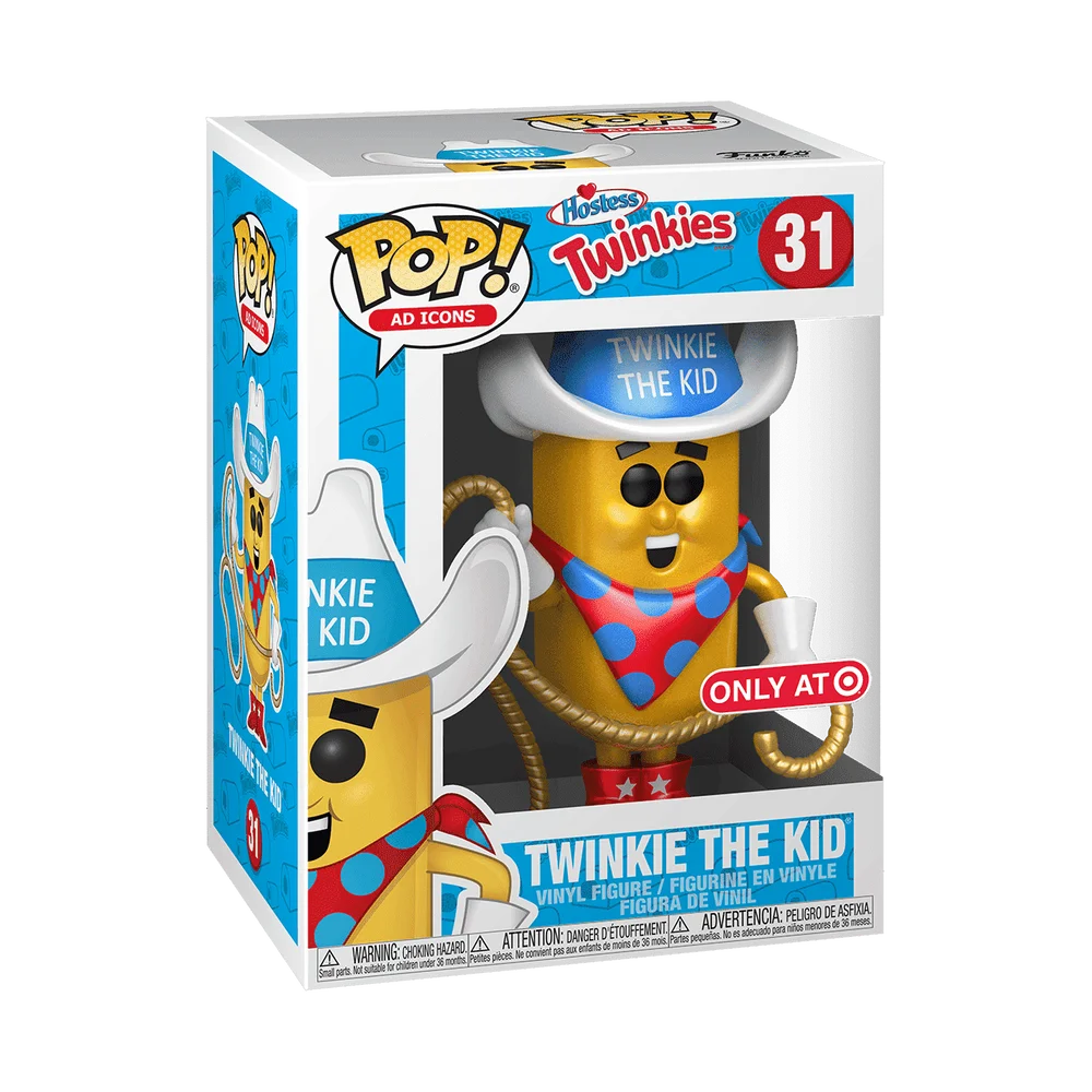 Funko POP! Ad Icons N4S Adult POP&Tee: Twinkie the Kid(Retro)(MT)(POP) 31 (Metallic) *Na zamówienie