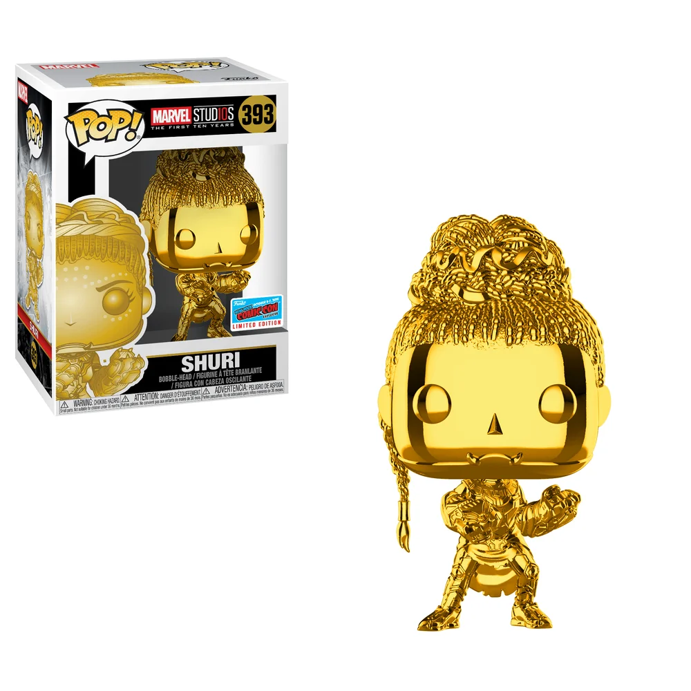 Funko POP! Marvel MS 10 - Shuri (Chrome) 393 (Exclusive) *Na zamówienie