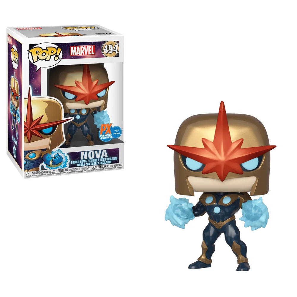 Funko POP! Marvel Marvel: Comics - Nova 494 (Metallic) *Na zamówienie