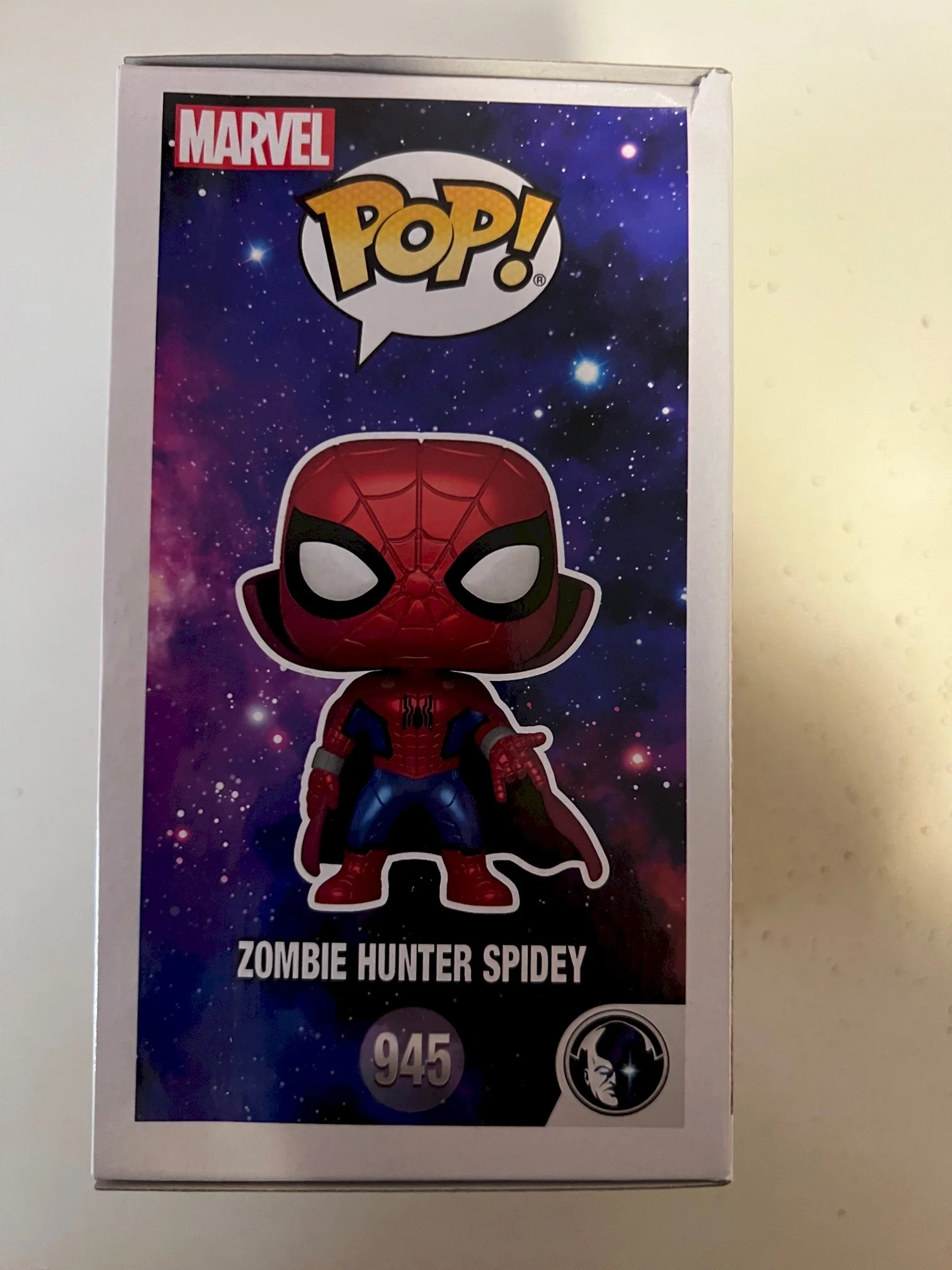 Figurka Funko POP! Marvel What If Zombie Hunter Spidey Special Edition #945 *Uszkodzony box – zdjęcie 2