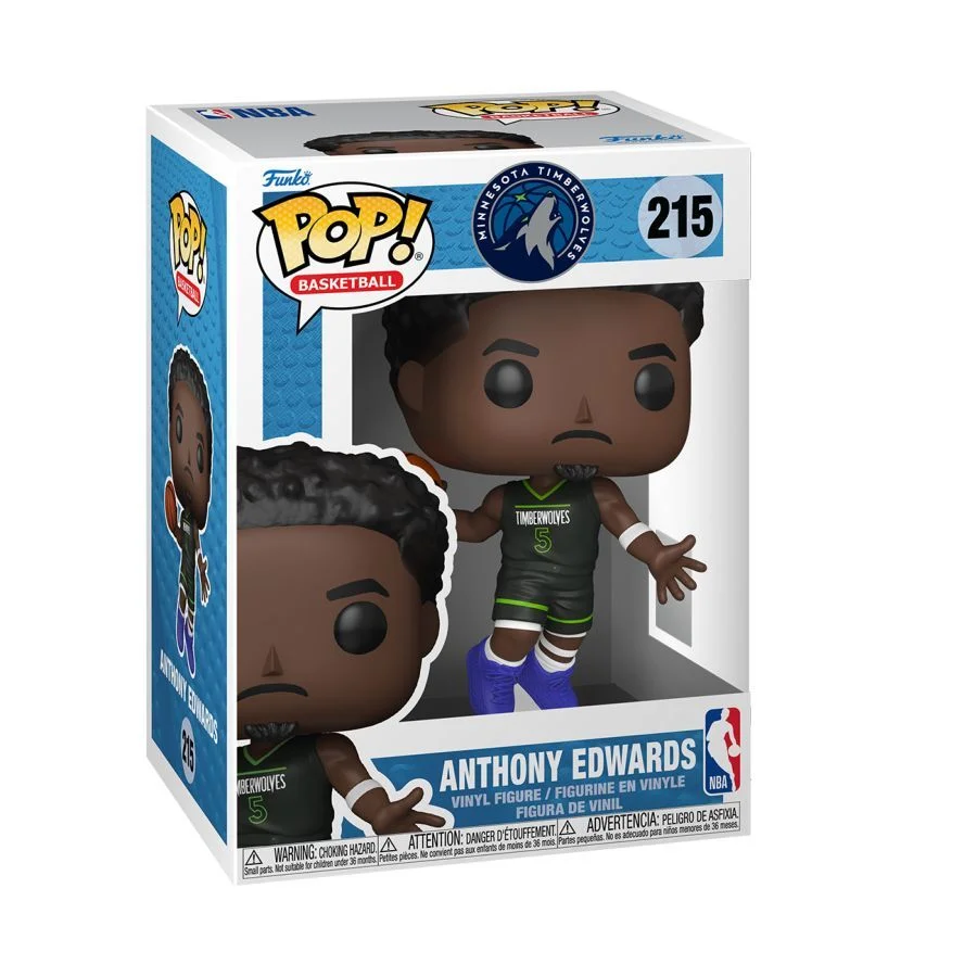 Funko POP! NBA Basketball - Anthony Edwards (Minnesota Timberwolves) 215