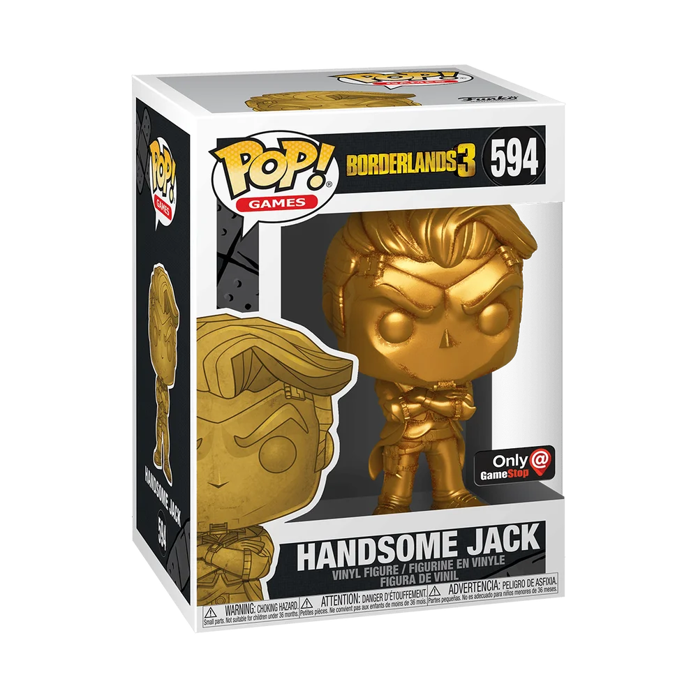 Funko POP! Borderlands Games: Borderlands- Jack (MT) (PT) 594 (Metallic) *Na zamówienie