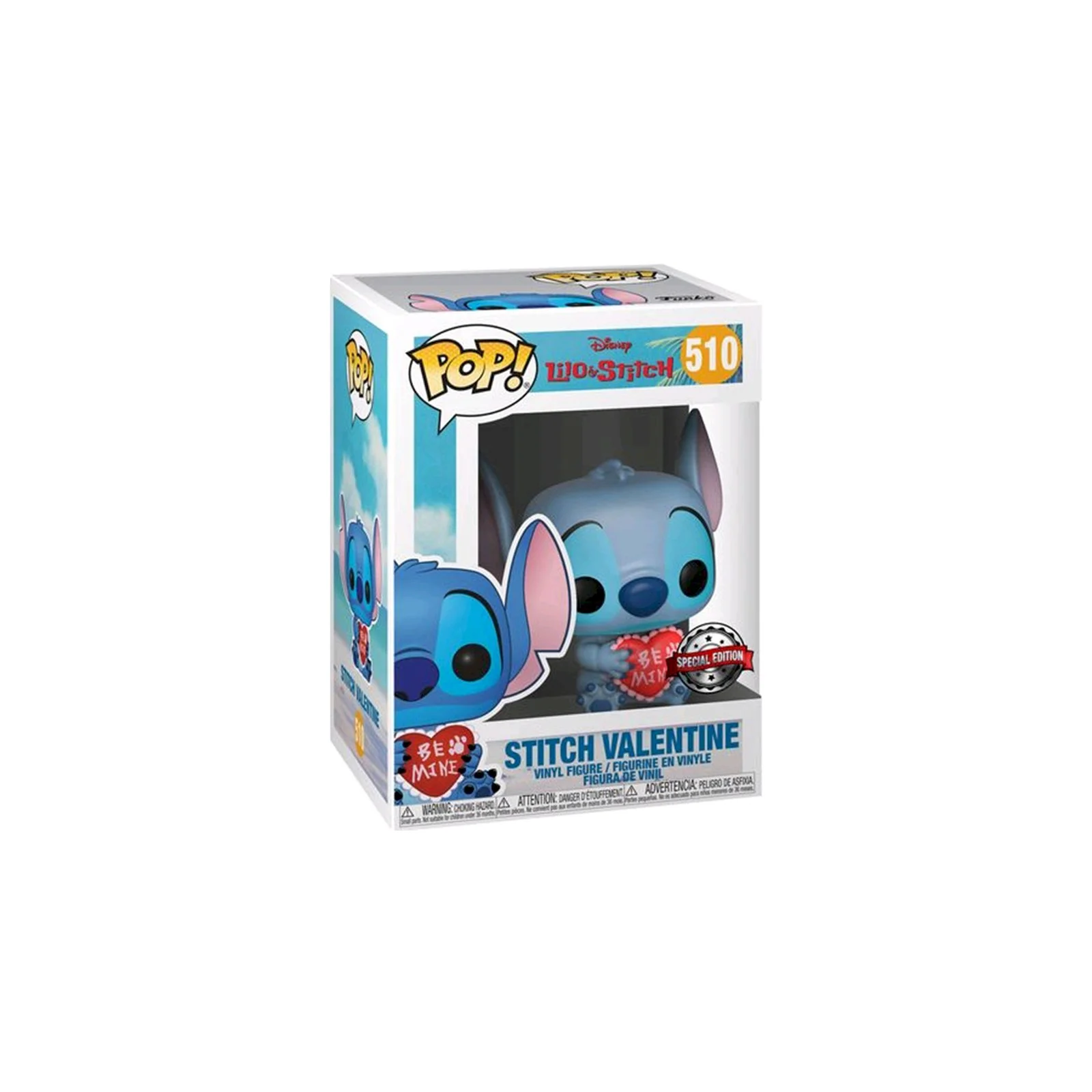 Figurka Lilo i Stitch Funko POP! Stitch Valentines Stitch 510 Exclusive *Na zamówienie