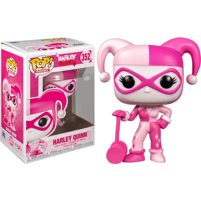 Funko POP! DC Comics Breast Cancer Awareness Harley Quinn #352
