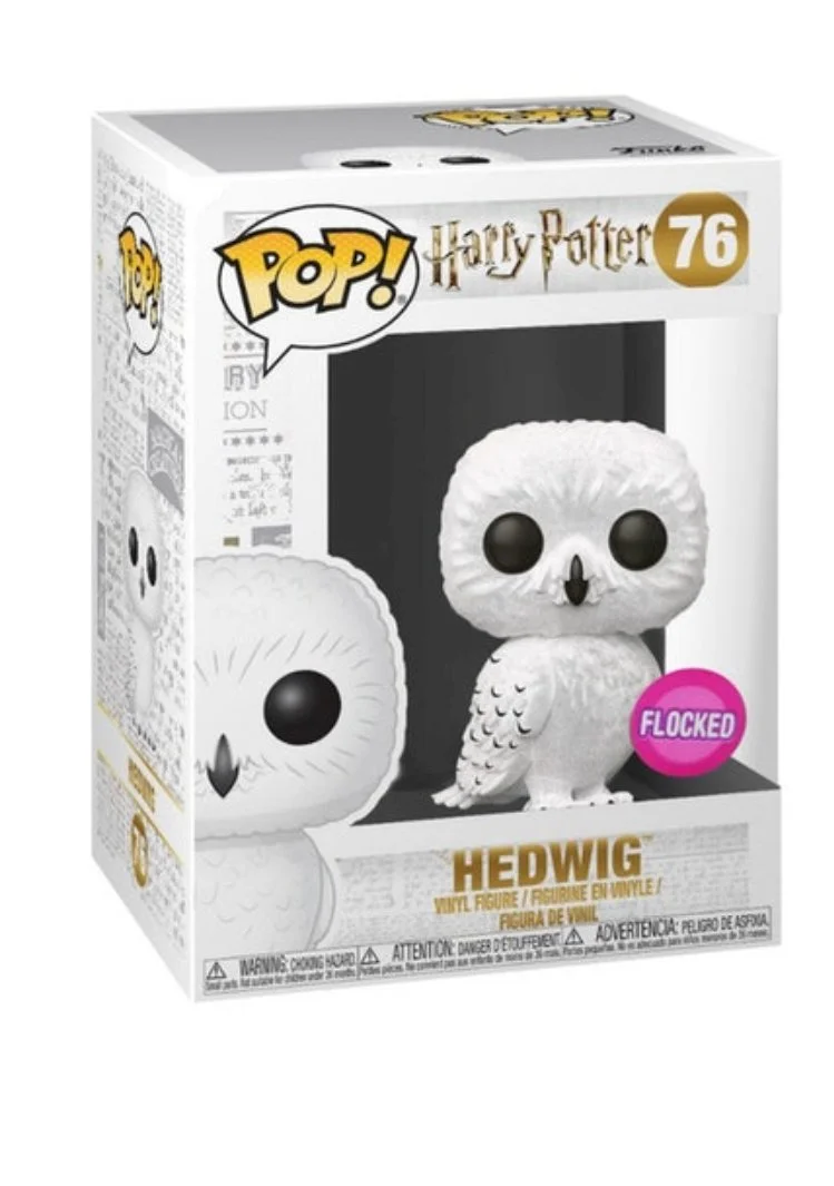 Figurka Funko POP! Harry Potter Hedwig Flocked GameStop #76 – zdjęcie 3