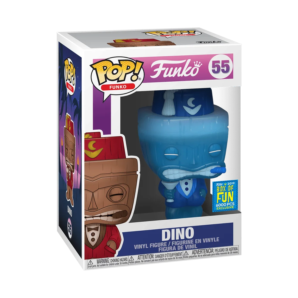 Funko POP! Funko Box of Fun - Dino (blue) 55 (Exclusive) *Na zamówienie