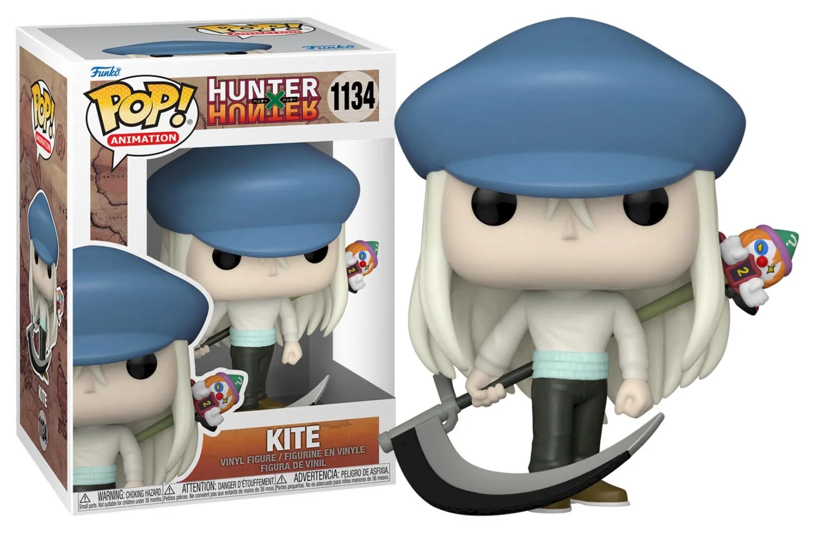 Funko POP Hunter X Hunter: Kite 1134* Uszkodzona Figurka ( Połamana kosa )