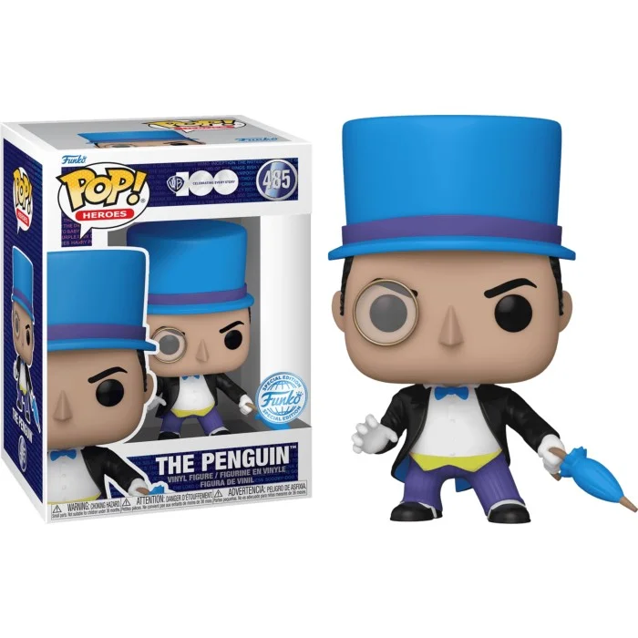 Funko POP! Batman - The Penguin Warner Bros 100th Anniversary Special Edition #58