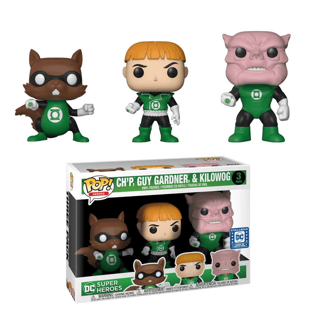 Funko POP! DC Comics Green Lantern-POP-3 Pack-Green Lanterns 3 (Exclusive) *Na zamówienie