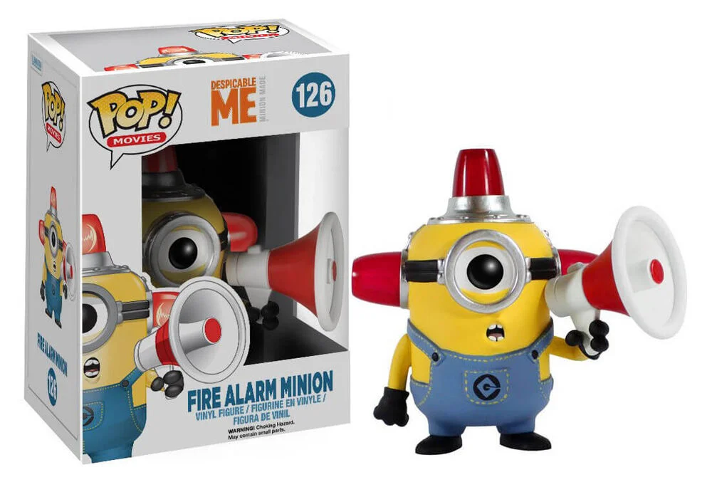 Funko POP! Despicable Me 2 - Fire Alarm Minion 126 *Na zamówienie
