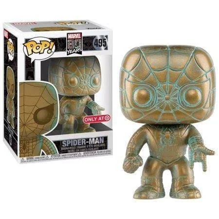 Figurka Funko POP Marvel: Spider-Man 495 Target Exclusive (Zagięcie pudełka u góry - zdjęcie)