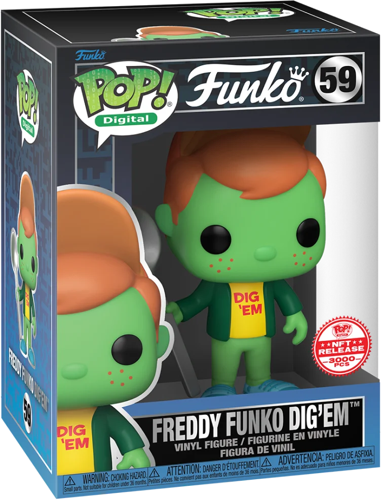 Figurka Funko POP! Digital Kellogg'S - Freddy Dig'Em (Nft Release)(3000 Pcs) Special Edition #59 *Na zamówienie