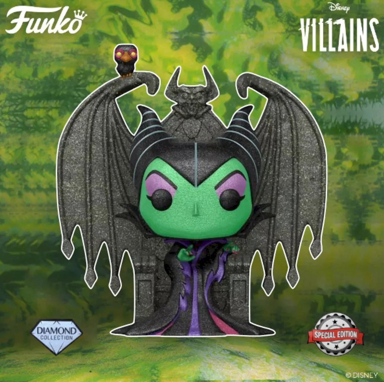 Figurka Funko POP Disney: Villains - Maleficent on Throne 784 Diamond Exc