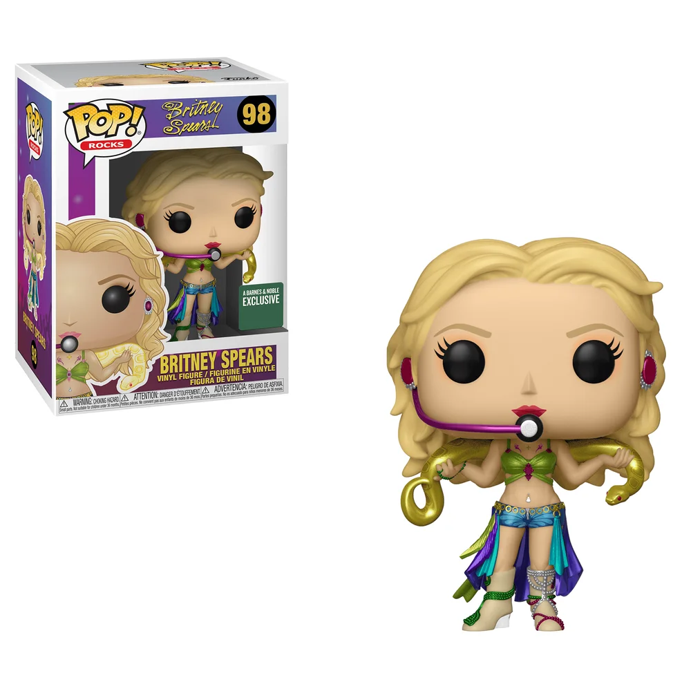 Funko POP! Britney Spears Rocks: Britney Spears - Slave 4U (MT) 98 (Metallic) *Na zamówienie