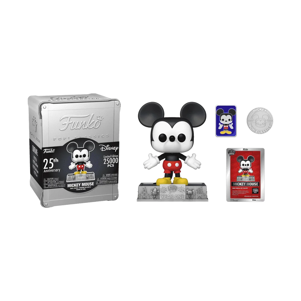 Funko POP! Disney Classics Mickey Mouse Funko 25th Anniversary (Exclusive) *Na zamówienie