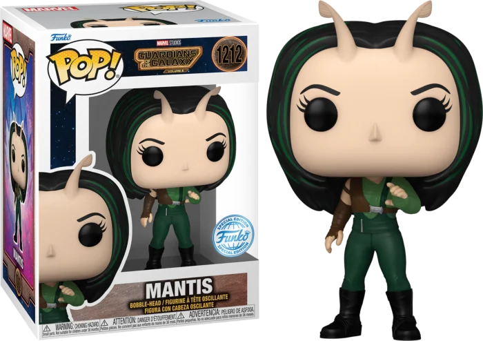 Figurka Funko POP Marvel Guardians of the Galaxy Vol. 3: Mantis 1212 Exclusive* Uszkodzony Box