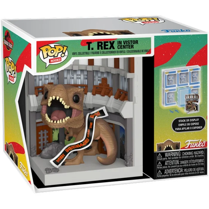 Funko POP! Jurassic Park - T-Rex in Visitor's Center Pop! Nook Figure