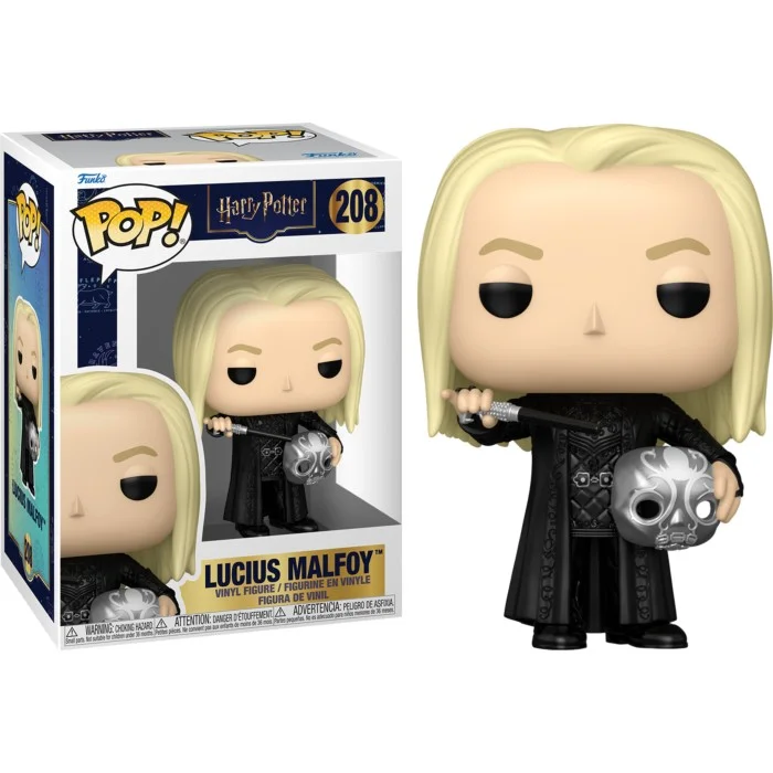 Funko POP! Harry Potter - Lucius Malfoy with Mask #208