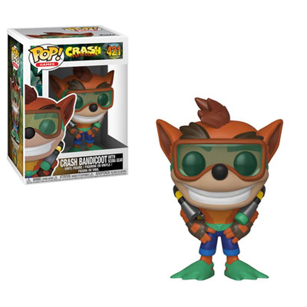 Funko POP! Crash Bandicoot with Scuba Gear 421 *Na zamówienie