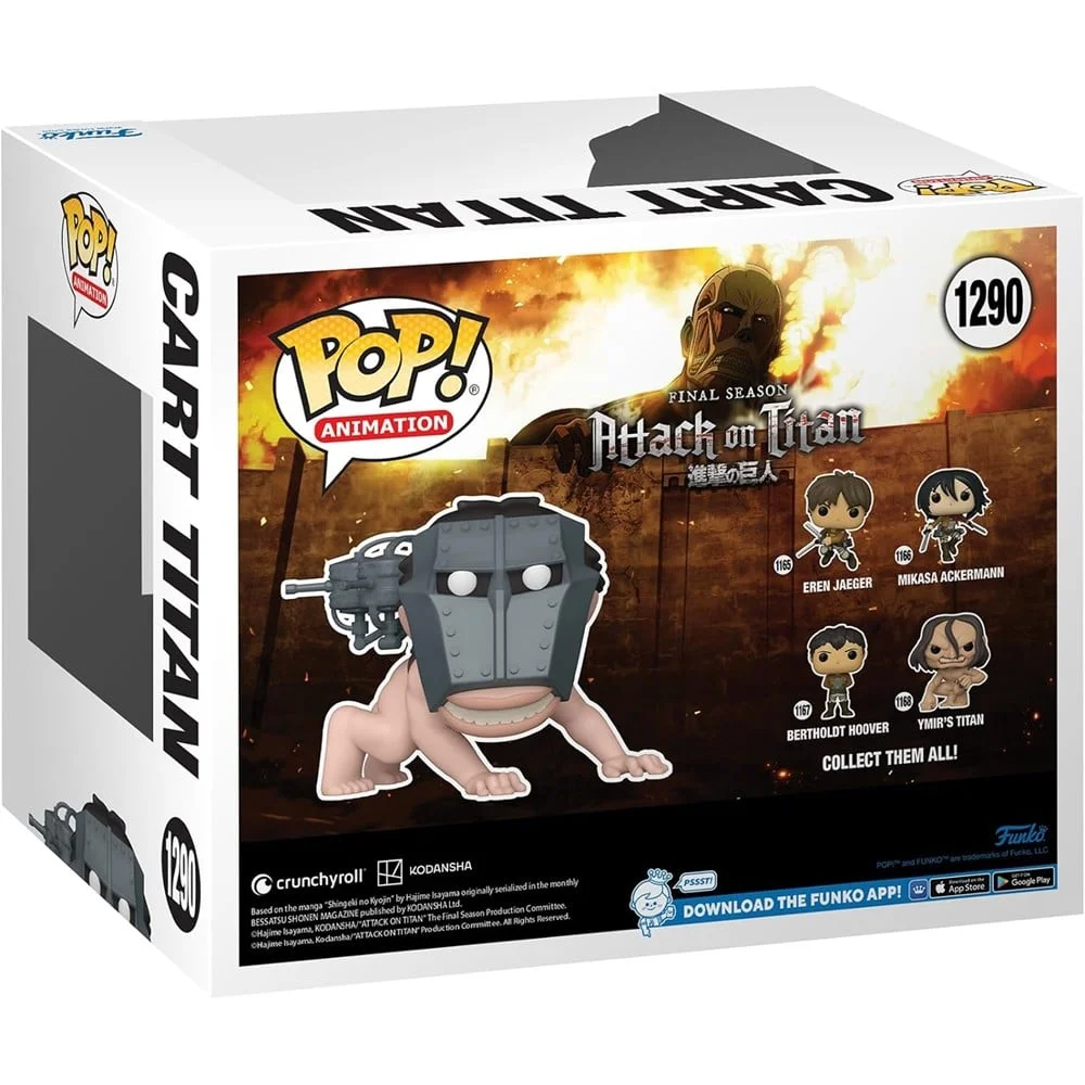 Funko Attack on Titan Pocket Cart Titan Special Edition #1290 *Na zamówienie
