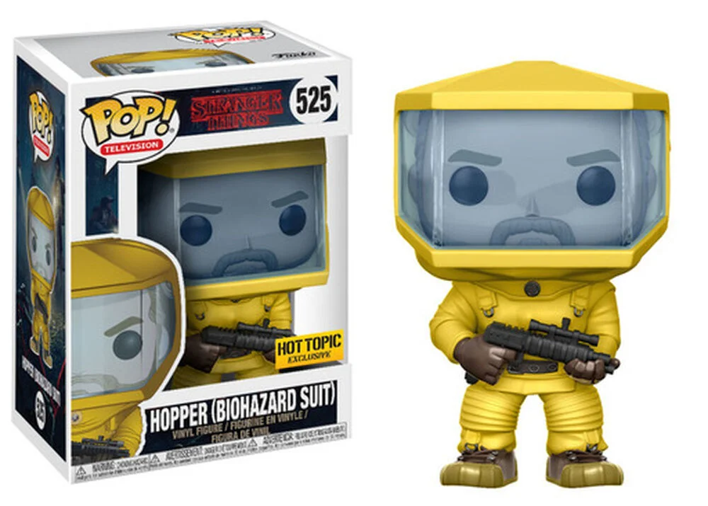 Funko POP! Stranger Things ST - Hopper in Bio Hazard Suit 525 (Exclusive) *Na zamówienie