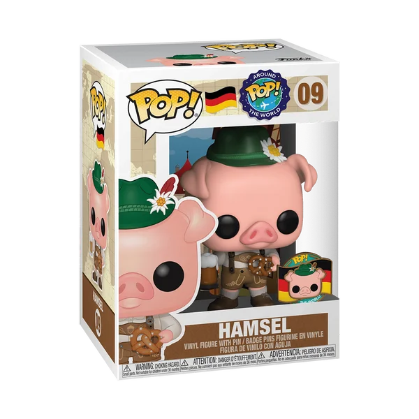 Funko POP! Around the World Funko: ATW - Hamsel (Germany) 09 (Exclusive) *Na zamówienie