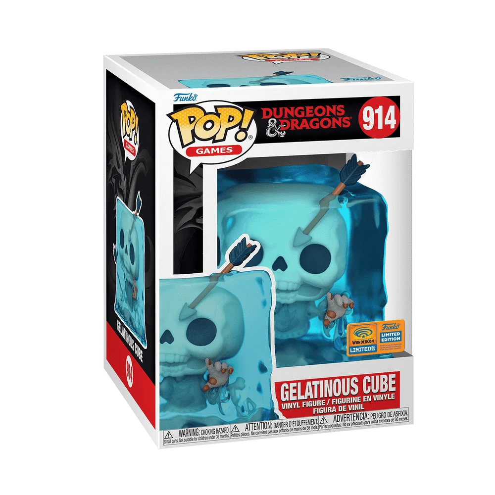 Funko POP! Dungeons & Dragons Gelatinous Cube (WonderCon) 914 (Exclusive) *Na zamówienie