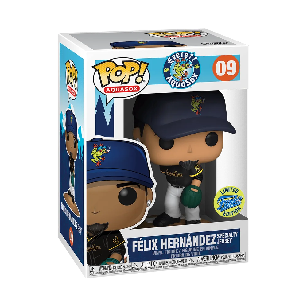Funko POP! MiLB MiLB Mascots:AquaSox-Felix in Special Jersey 09 (Chase) *Na zamówienie